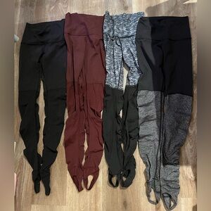 Lululemon legging stirrup bundle